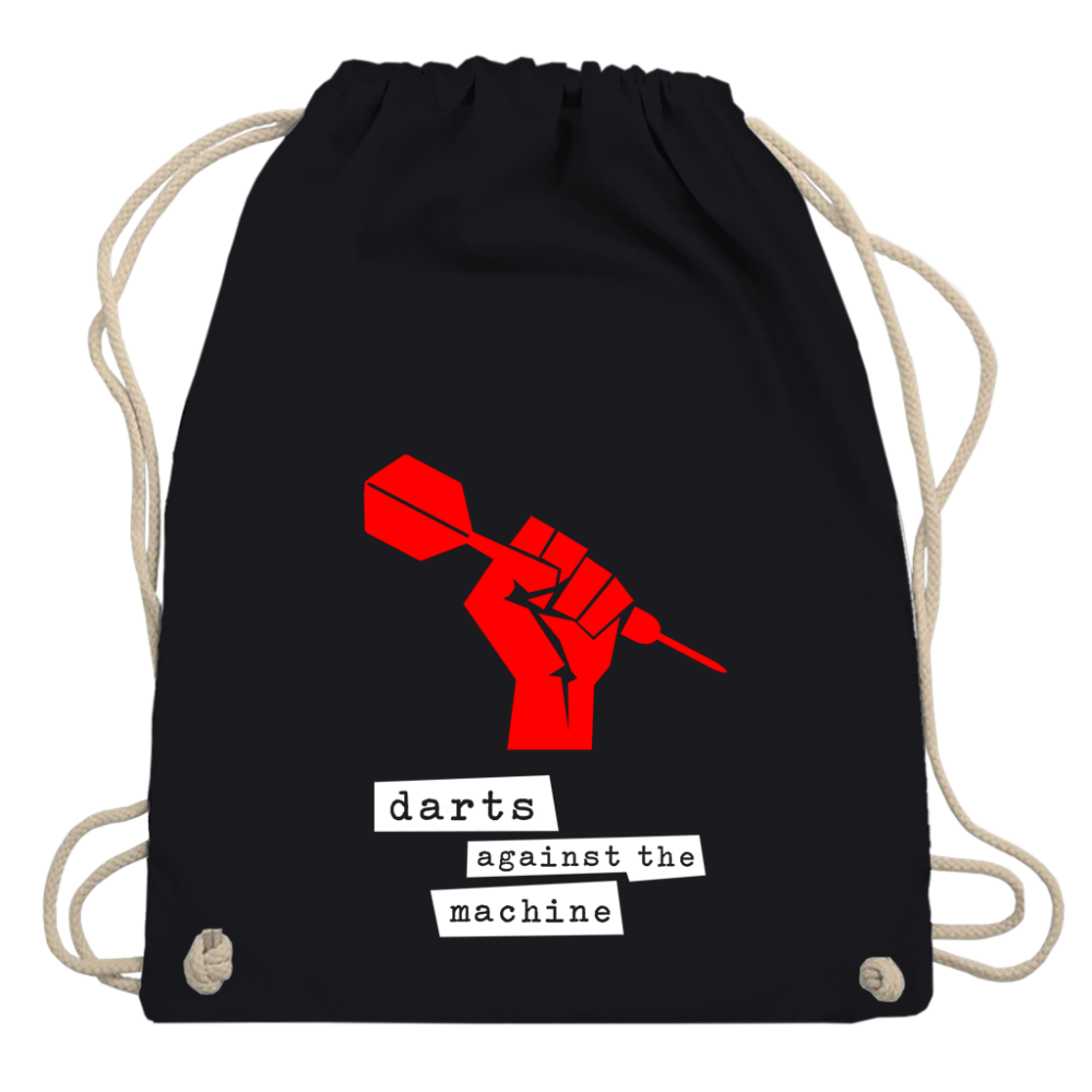 Darts against the machine – Rucksack Beutel
