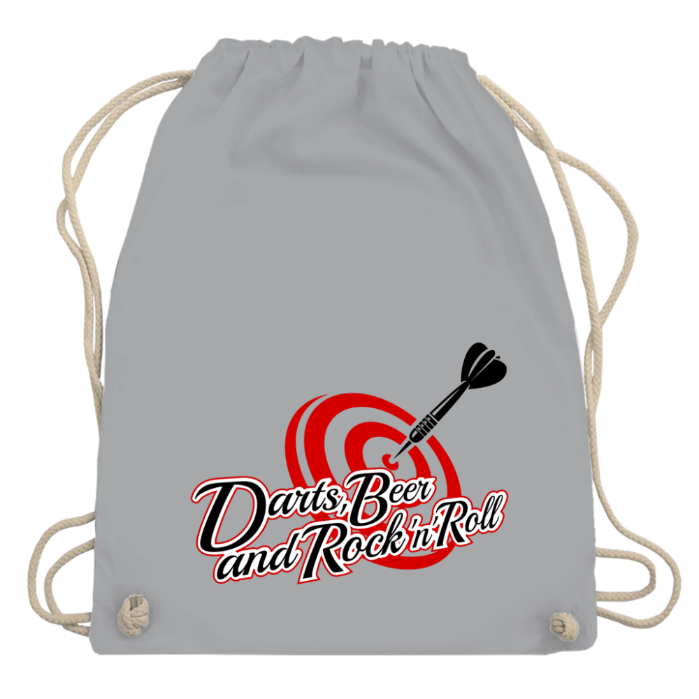 Darts, Beer and Rock'n'Roll – Rucksack Beutel