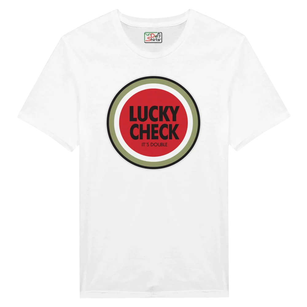 Lucky Check It's Double – Herren T-Shirt